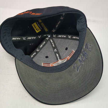 Richardson Baseball Cap Black M Ridgevue Performance Flexfit Star Logo Team Hat