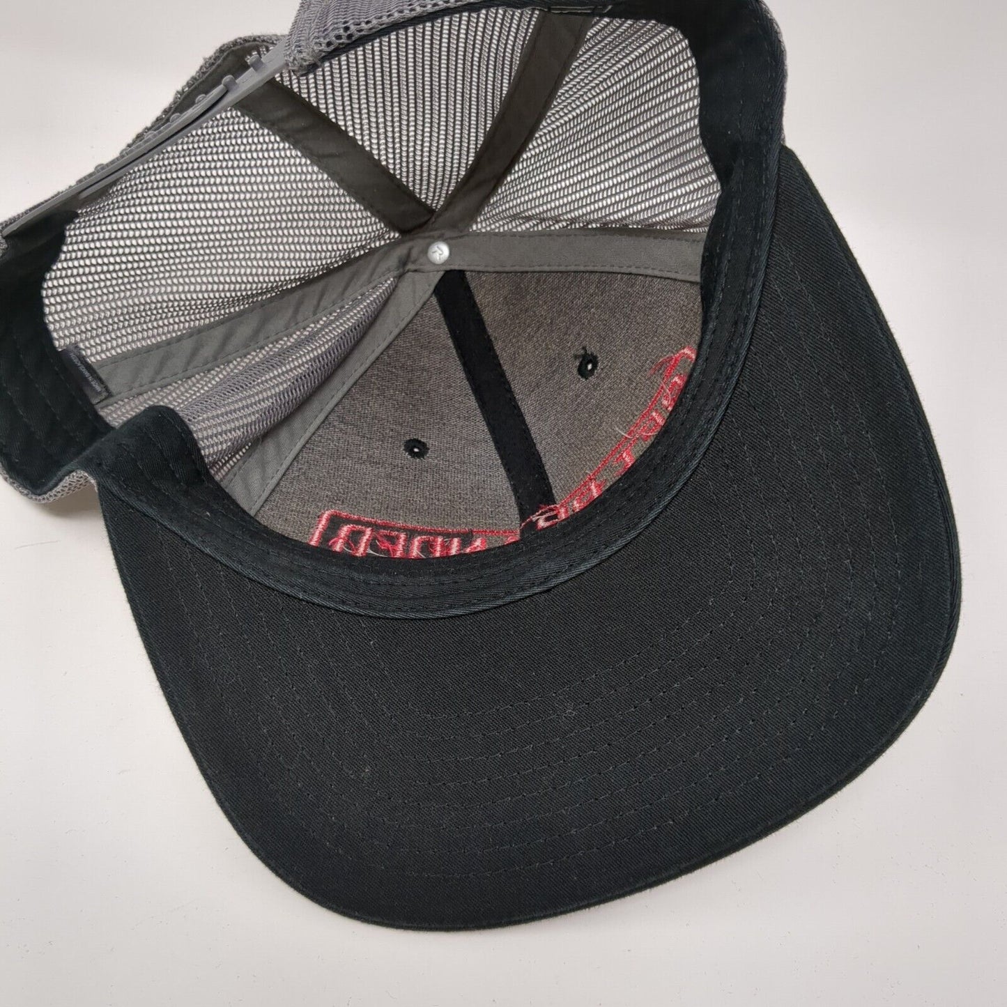 Get Branded Snapback Trucker Hat Black One Size Adjustable Mesh Back Richardson