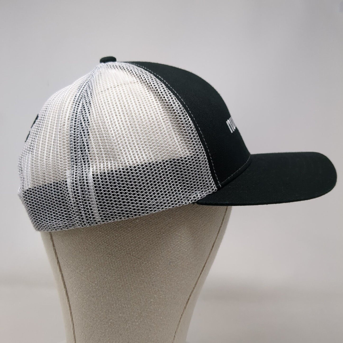 Nunhems Adult Snapback Trucker Hat Black OSFA Adjustable Mesh Back Outdoor Cap