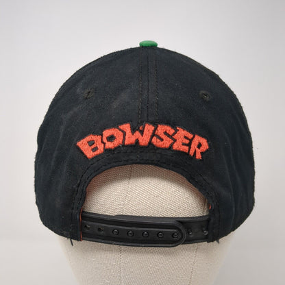 Bowser Snapback Hat Multi One Size Adjustable Colorblock Super Mario