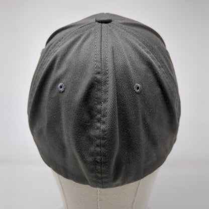 Aubree Wartman Racing Fitted Hat Gray L/XL Flexfit Embroidered Port Authority