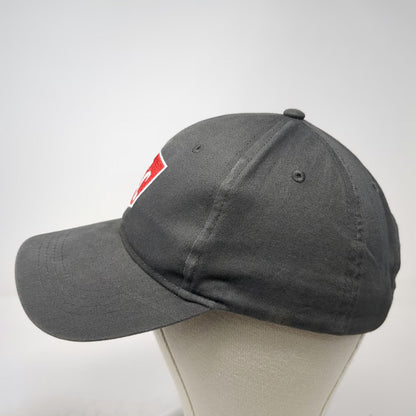Tractor Supply Co Baseball Cap Gray One Size Strapback TSC Logo Embroidered Hat