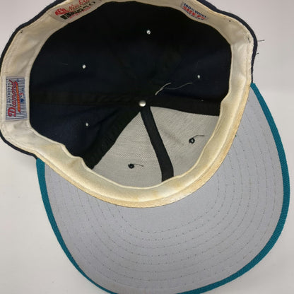 Seattle Mariners MLB New Era Baseball Cap Blue 7 3/8 5950 Pro Model Wool USA Hat