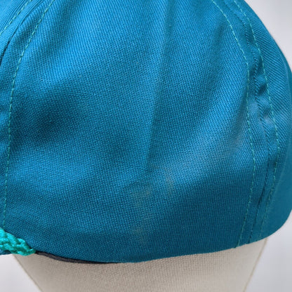 Bingham Coop Slideback Rope Hat Blue One Size Adjustable Embroidered