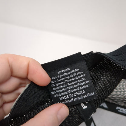 T-Zers Shirt Shop Fitted Mesh Back Trucker Hat Black 7 3/8-8 Solid