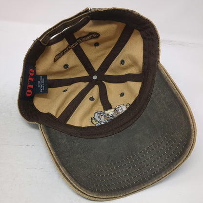 OTTO Baseball Cap Brown One Size 2 Basset Brewery Dogs Montana Strapback Hat