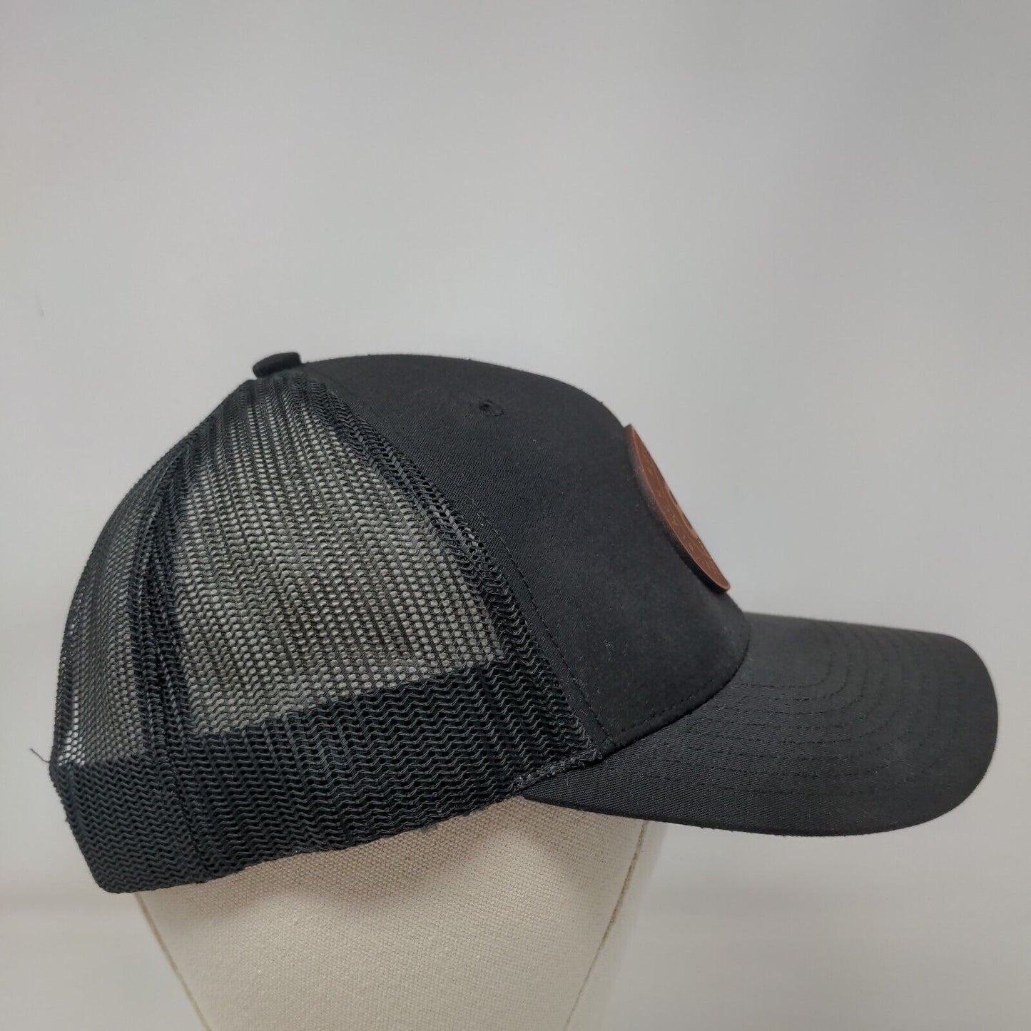 Black Rock Coffee Bar Snapback Mesh Back Trucker Hat Black One Size