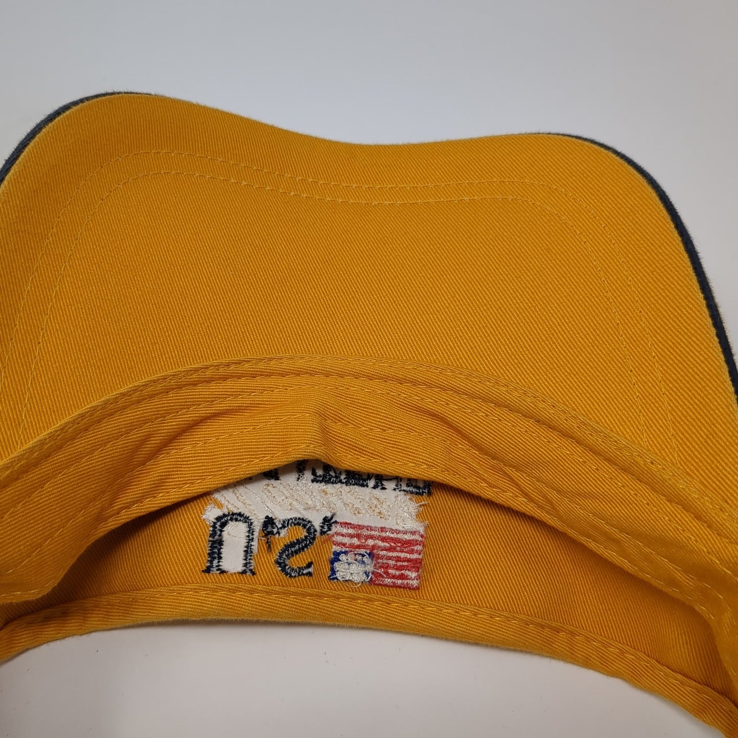 U.S. Women's Amateur Strapback Visor Hat Yellow One Size Imperial