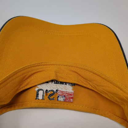 U.S. Women's Amateur Strapback Visor Hat Yellow One Size Imperial