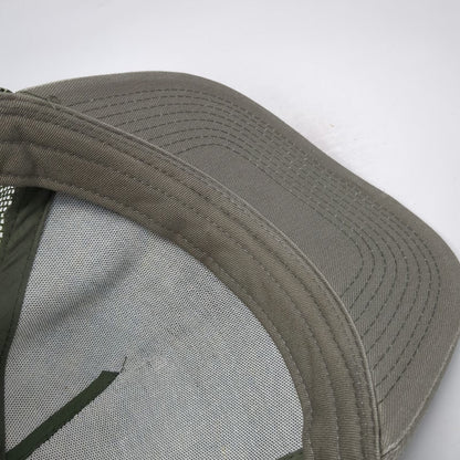 Art and Surf Tyler Rock Trucker Hat Green Gray One Size Wave Graphic Mesh Back