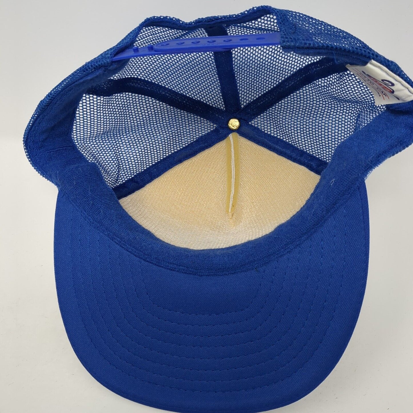 T.N.T. Insured Towing Boise Idaho Snapback Trucker Hat Blue OS Mesh Back Otto