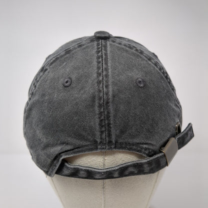 Port Authority Slideback Hat Gray One Size Woman Dumbbell Embroidered