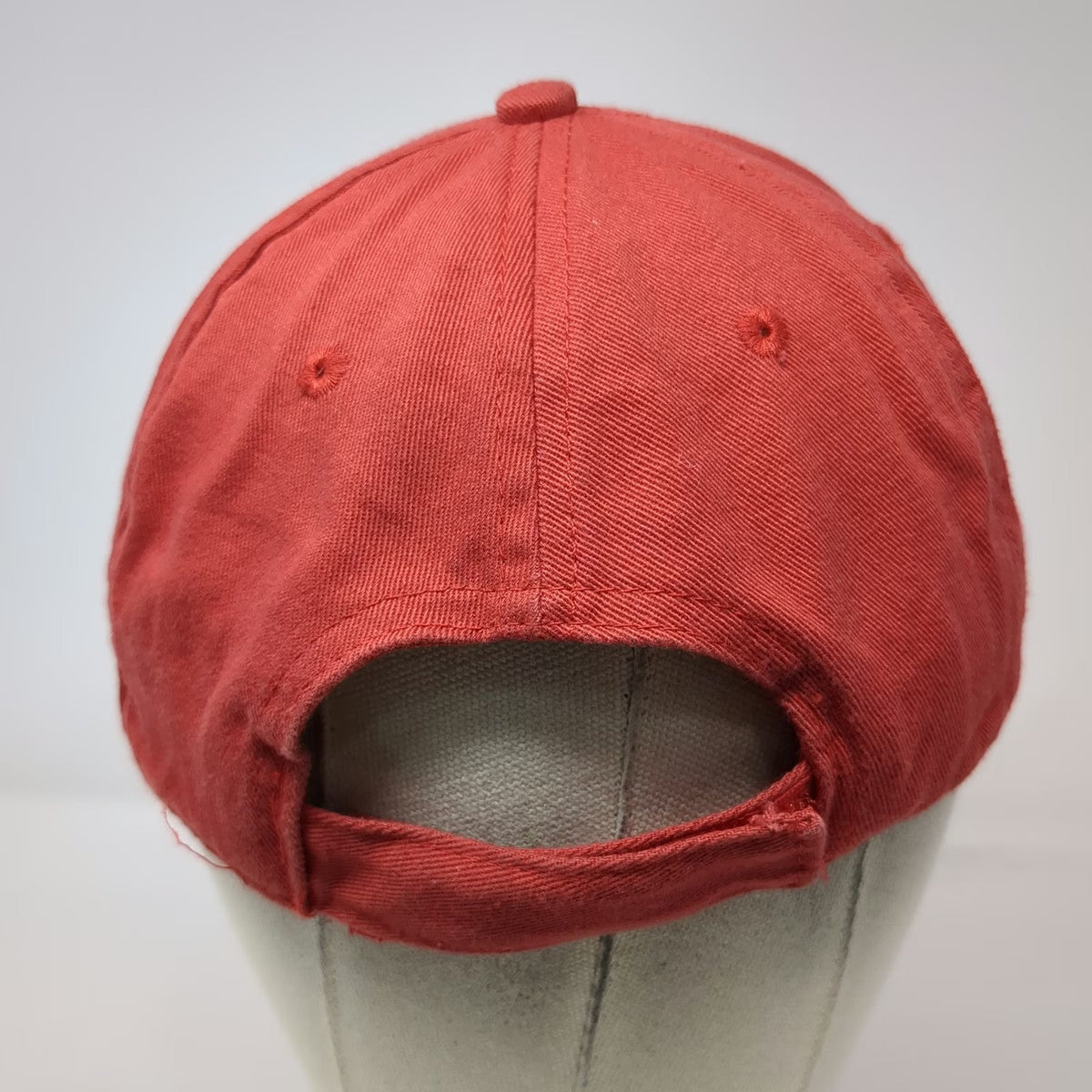 SNCO Napa Valley California Red Baseball Cap One Size Strapback Hat Embroidered
