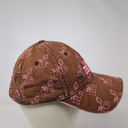 RG Realtree Girl Slideback Hat Brown One Size Adjustable Embroidered 6 Panel