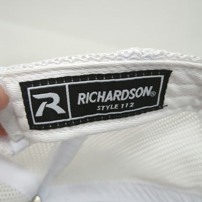 Richardson Trucker Hat Blue One Size Pioneer Federal Credit Union Mesh Snapback