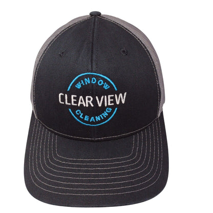 Clear View Window Cleaning Snapback Trucker Hat Multi OSFA Mesh Back