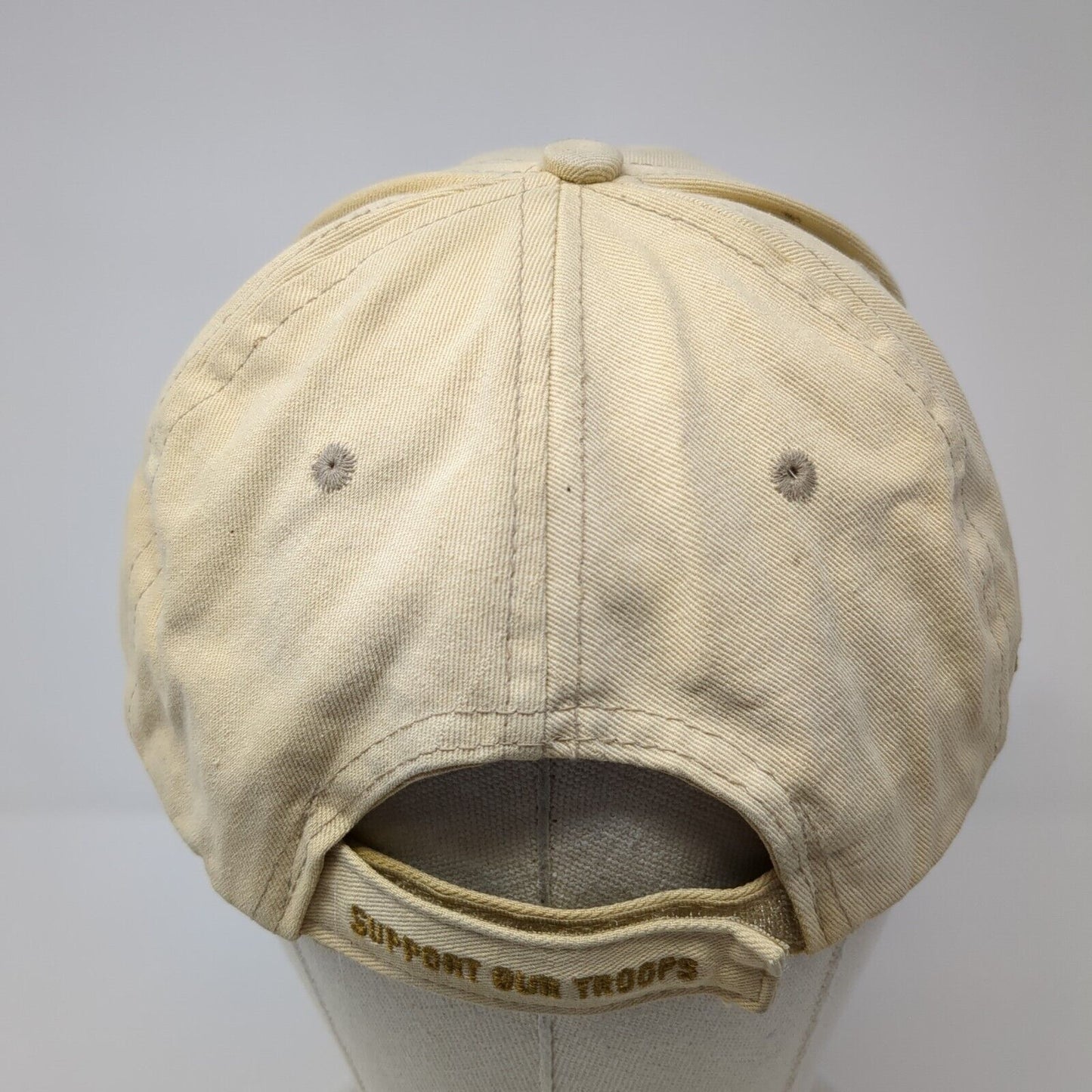 Idaho Stampede Camo Strapback Hat Tan One Size Support Our Troops