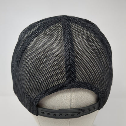 Brixton Mfg Co Patch Snapback Mesh Back Trucker Hat Gray One Size