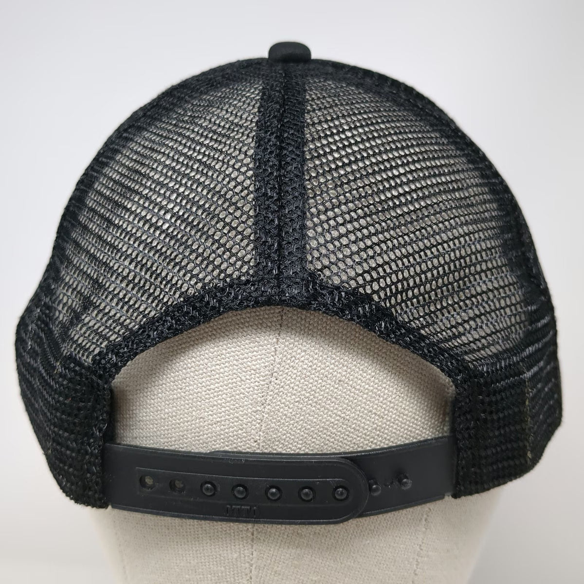 Otto Trucker Hat Black One Size Tylor and the Train Robbers Band Mesh Foam Rope