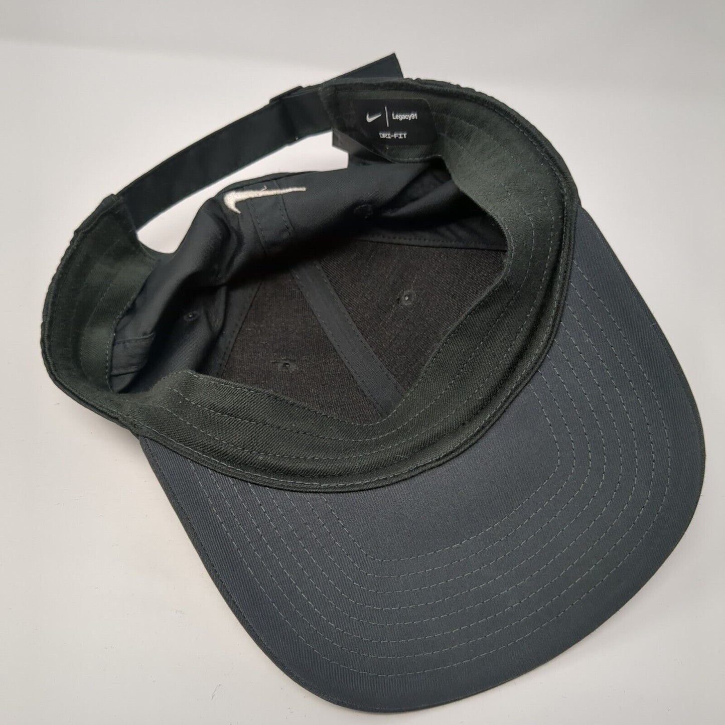 Nike Swoosh Slideback Golf Hat Gray One Size Embroidered Legacy91