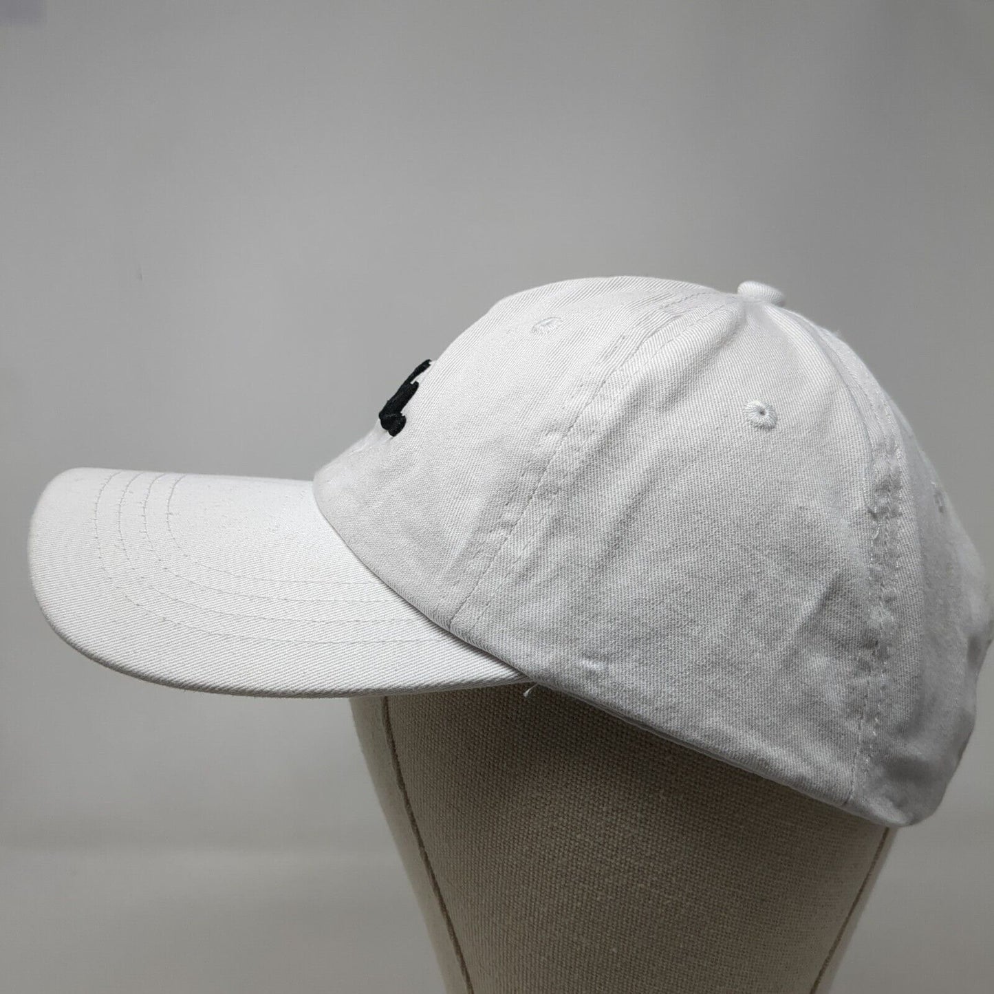 Mrs. Slideback Hat White One Size Solid Adjustable Embroidered 6 Panel