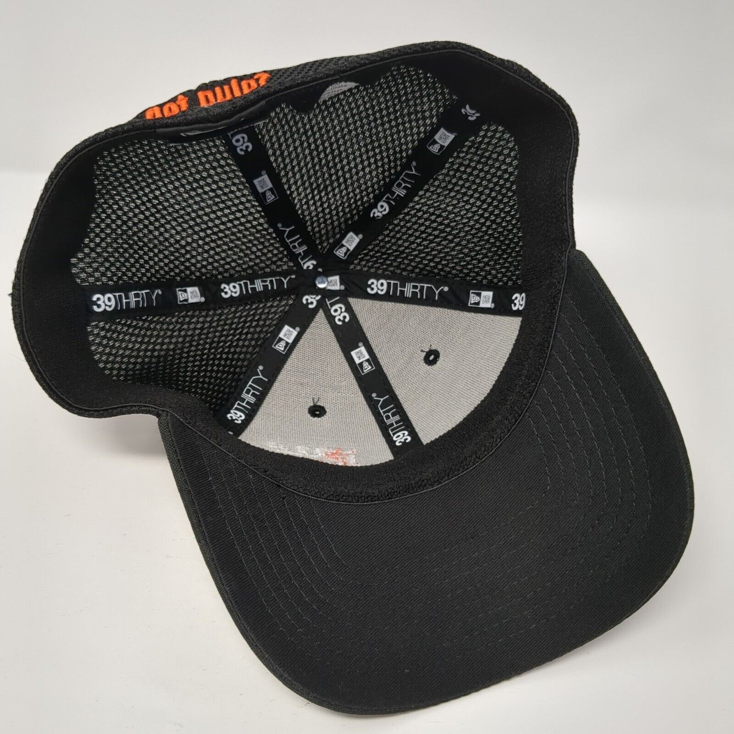 Pulp Dryer Fitted Mesh Back Hat Camo L/XL Got Pulp? New Era 39Thirty