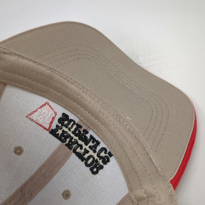 Tractor Supply Co Beige One Size Baseball Cap Embroidered Logo Since 1938 Hat