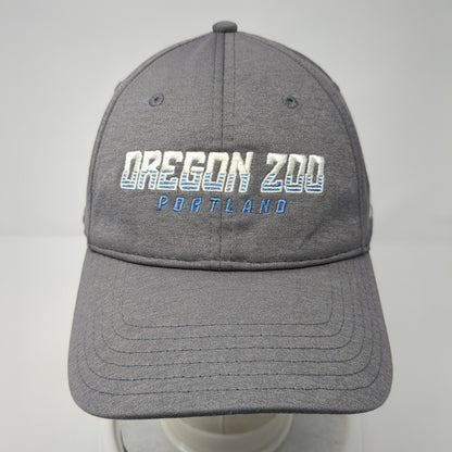 Oregon Zoo Portland Slideback Hat Gray One Size Embroidered Under Armour