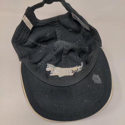 Coors Broncs Bulls Beers Slideback Hat Black OSFM Embroidered 6 Panel The Game