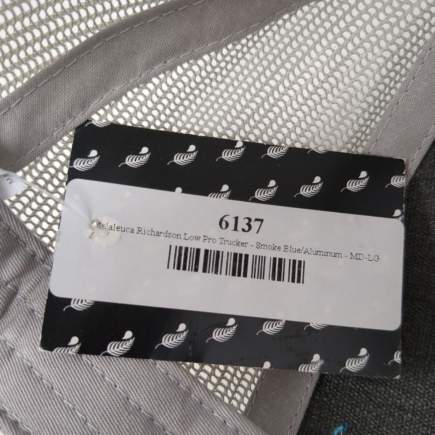 Melaleuca Snapback Mesh Back Trucker Hat Blue M-L Richardson W/Tags