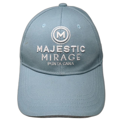 Blue One Size Baseball Cap Majestic Mirage Punta Cana Resort Logo Hat Adjustable