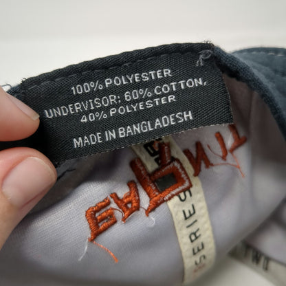 Pacific Headwear Baseball Cap Gray M Flexfit Earn It Star Logo Performance Hat