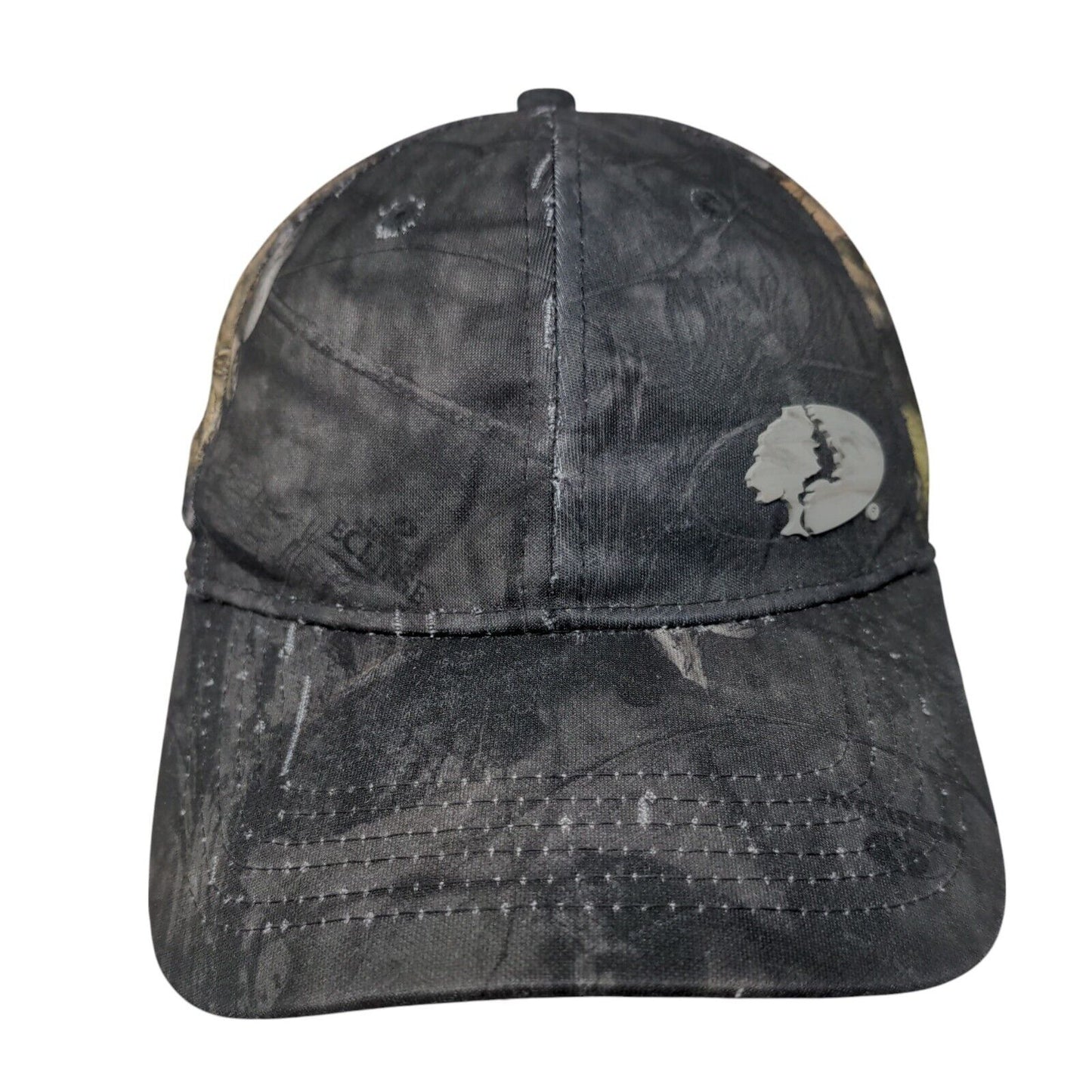 Mossy Oak Fitted Hat Camouflage Size S/M Vented Holes 6 Panel Outdoor Cap