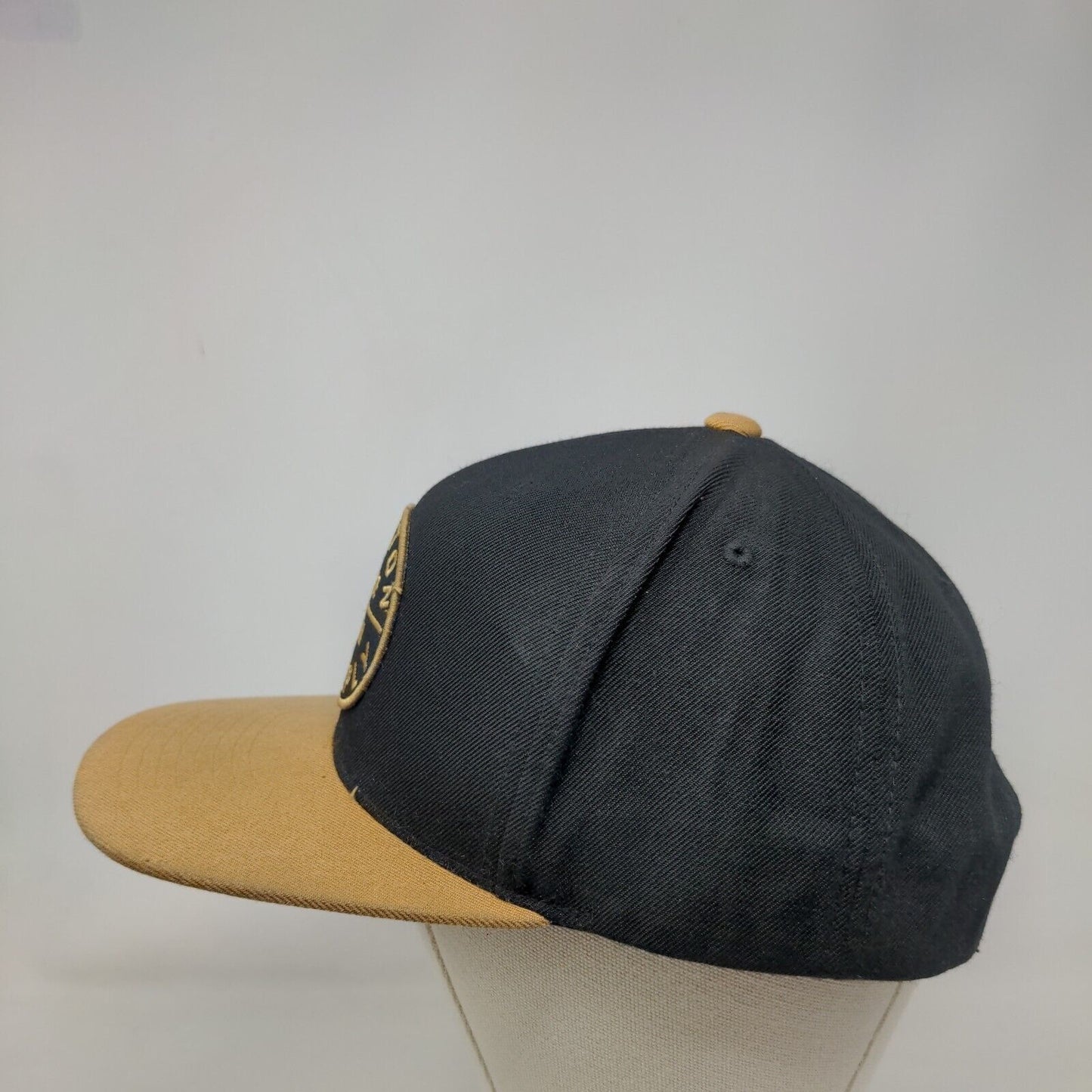 Brixton Supply Snapback Hat Multi One Size Embroidered Colorblock