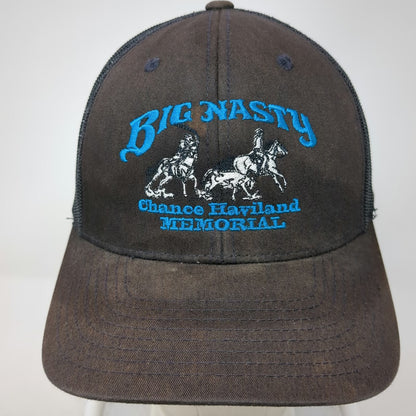 Sport-Tek Trucker Hat Black One Size Big Nasty Chance Haviland Memorial Rodeo