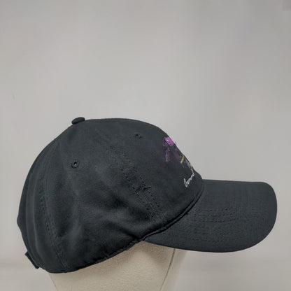 ACHD Committed To Service Strapback Hat Black OSFM Embroidered Otto