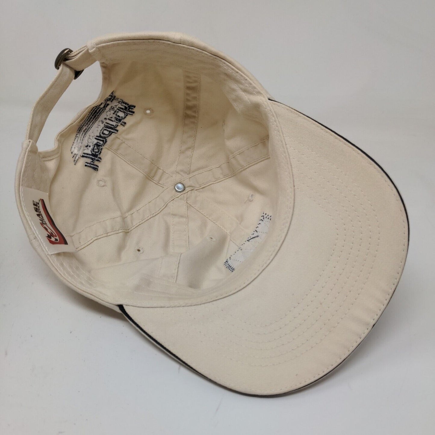 Chase Authentics Men's Slideback Hat Cream Size OSFA Embroidered #24 Jeff Gordon