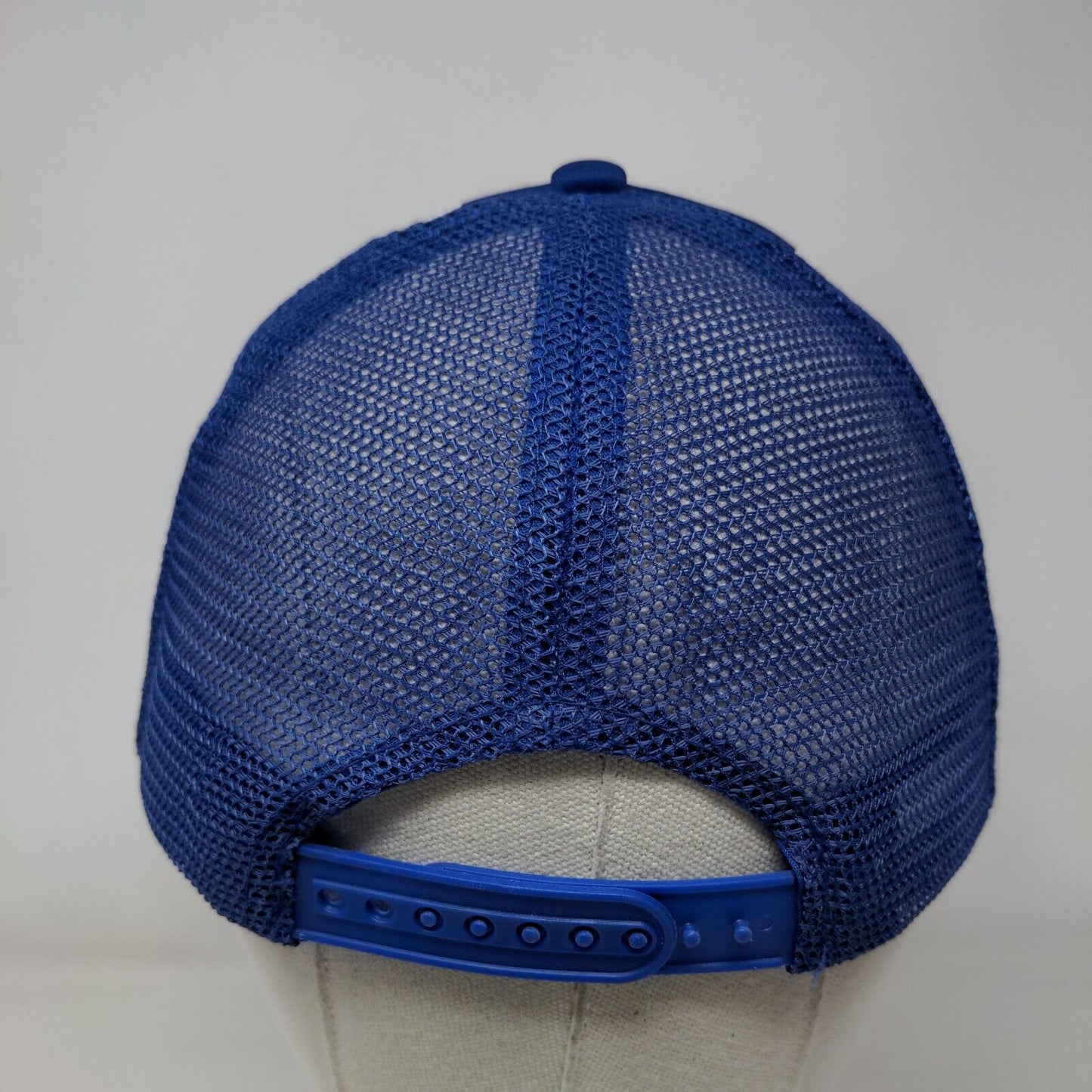 Patriotic Flag Snapback Mesh Back Trucker Hat Multi One Size Colorblock
