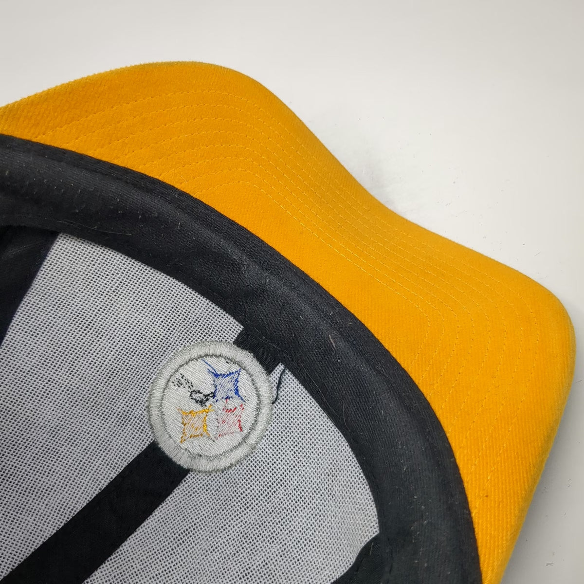 Logo Athletic Pittsburgh Steelers NFL Hat Black One Size Cap Slideback Pro Line
