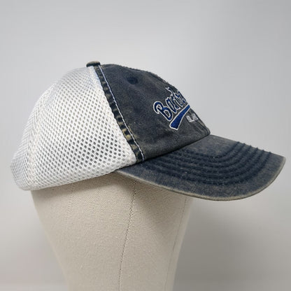 Royal Resortwear Baseball Cap Blue One Size Barbados Island Paradise Mesh Hat