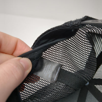 Sidewayz Snapback Trucker Hat Black One Size Mesh Back Richardson