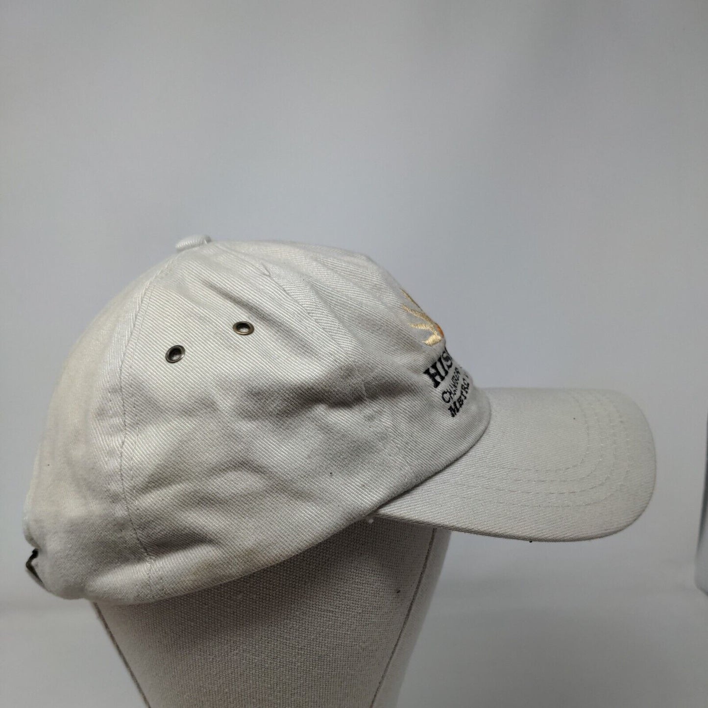 Hispanic Chamber of Commerce Metro Orlando Slideback Hat Tan OS Embroidered