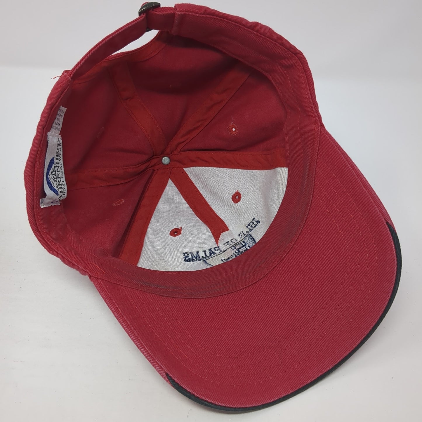 Isle Of Palms SC Slideback Hat Red One Size Adjustable Fahrenheit