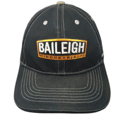Baseball Cap Black One Size Baileigh Industrial Wood Metal Working Hat Slideback