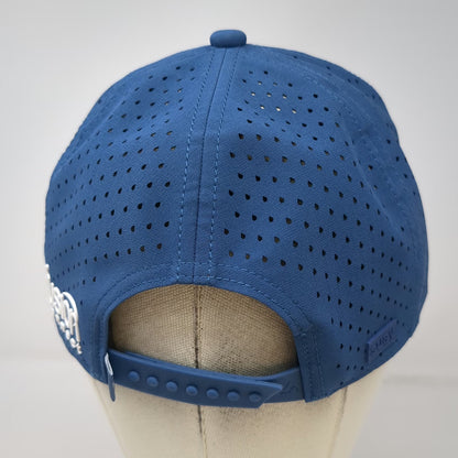 Suay Trucker Hat Blue XL Snapback Perforated Performance CompuNet Logo Patch