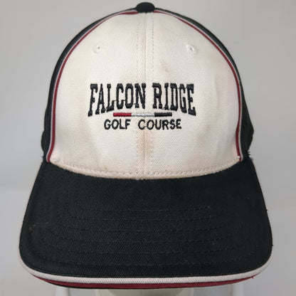 American Dry Goods Baseball Cap Black One Size Falcon Ridge Golf Course Hat