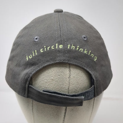 Apollo Baseball Cap Gray One Size Strapback Fuscoe Engineering Logo hat