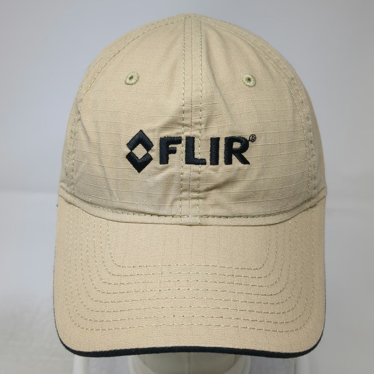 FLIR Baseball Cap Beige One Size Cotton Slideback Adjustable Hat