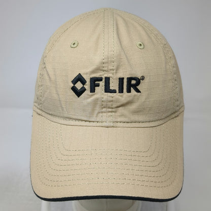 FLIR Baseball Cap Beige One Size Cotton Slideback Adjustable Hat