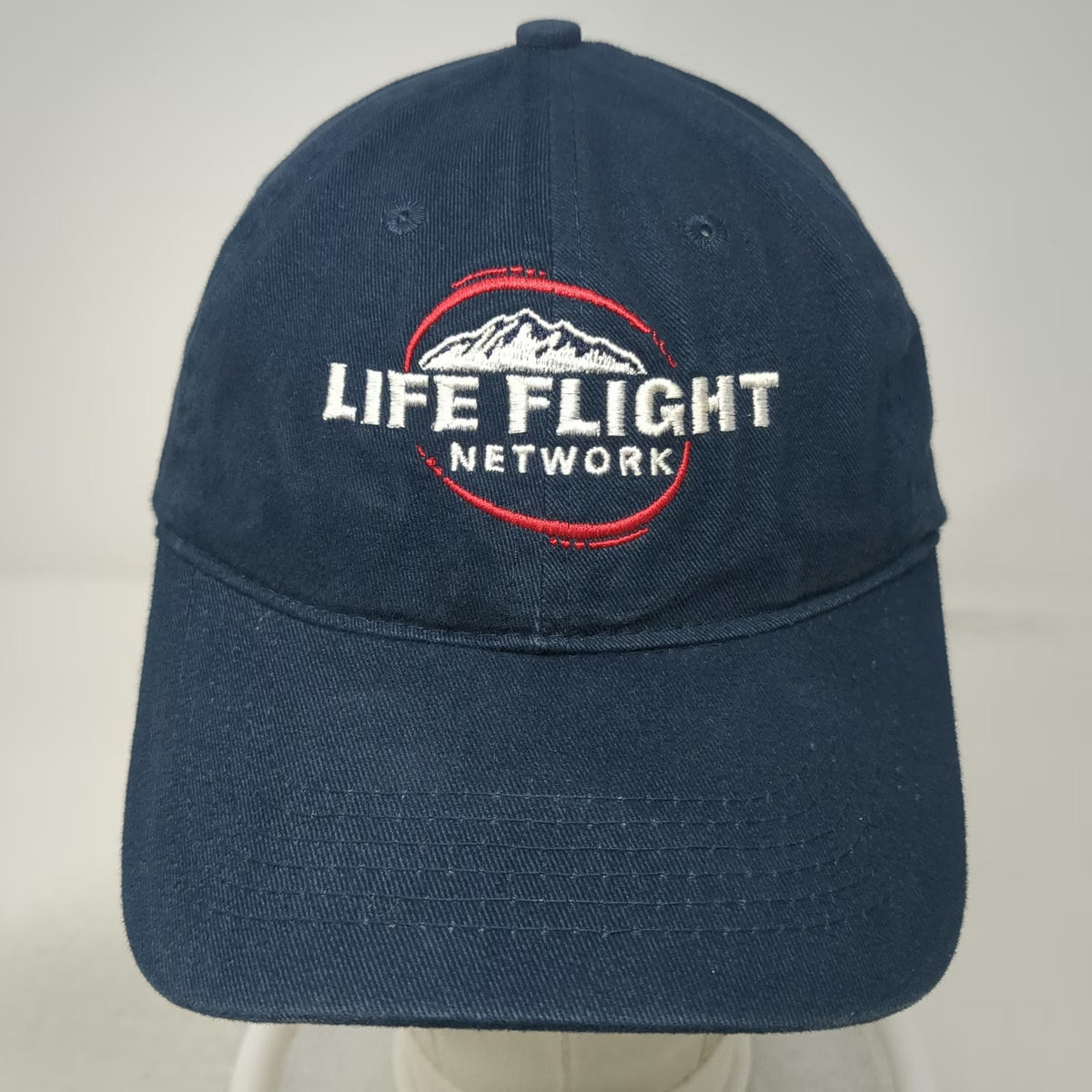 Port & Company Baseball Cap Blue One Size Adjustable Life Flight Network Hat